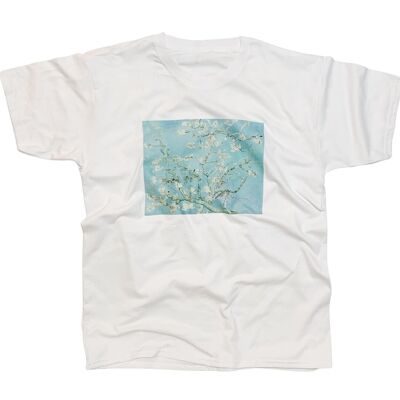 Van Gogh Almendro Flor Famoso Arte Estético Vintage Camiseta