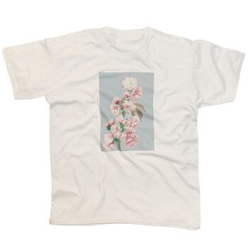 T-shirt japonais fleur de cerisier Ogawa Kazumasa 1