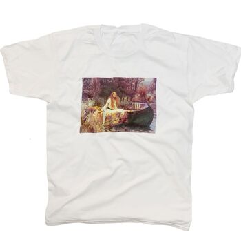 T-shirt La Dame de Shalott par John William Waterhouse 1