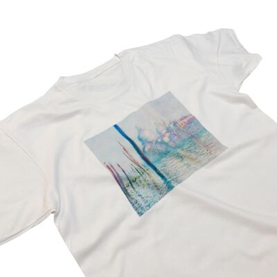 Claude Monet Venise T-Shirt Art Esthétique Vintage