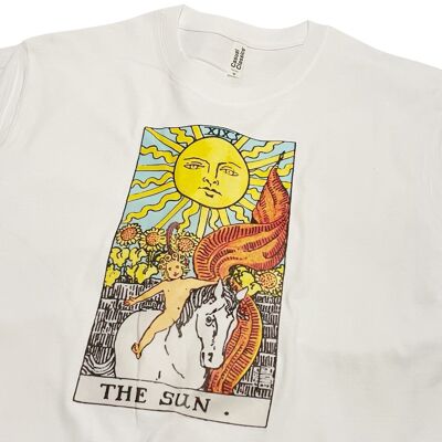 Zodiac T-Shirt 'The Sun' Star Sign Vintage Art