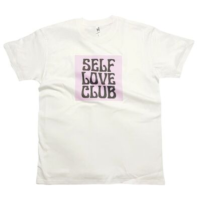 T-shirt benessere Self Love Club Top per la consapevolezza della salute mentale