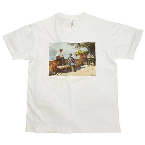 Peder Mork Monsted Painting T-Shirt Young Couple Romantic