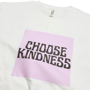 Choisissez le t-shirt de bien-être de gentillesse manifestant 1