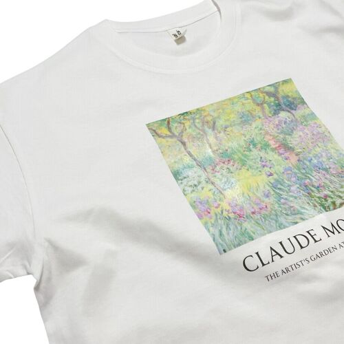 Claude Monet The Artist's Garden In Giverny T-Shirt Titled