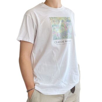 Claude Monet Le jardin de l'artiste à Giverny T-Shirt intitulé 3