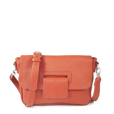 Bolso de hombro BONN 54 de piel granulada de ardilla