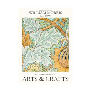 Affiche William Morris Arts et Métiers