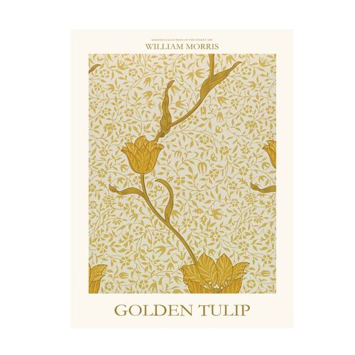 Poster William Morris Golden tulip
