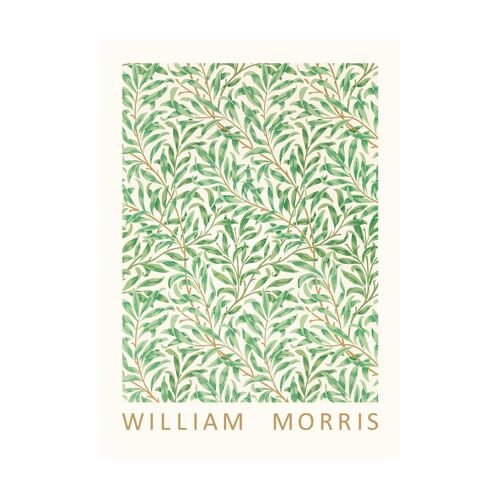 Poster William Morris Willow green