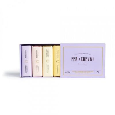 Box of mild scented soaps