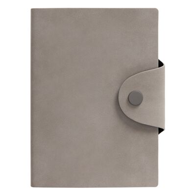 A6 snap journal mist grey: essential