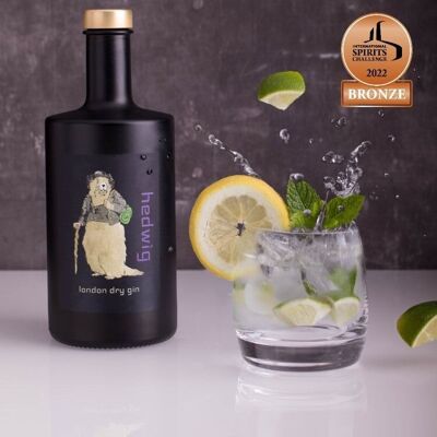 Hedwig London Dry Gin Vol.40% Alc.