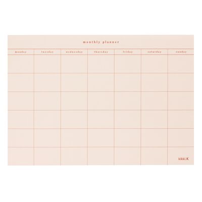 AGENDA MENSILE A4 MANDORLA: SELF