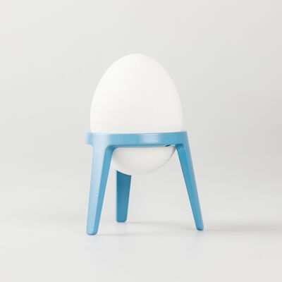 Rocket / light blue / egg cup