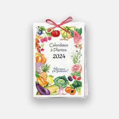 Calendrier à planter 2024 -Silence ça pousse