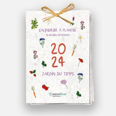 Calendrier à planter 2024 – Jardin du temps