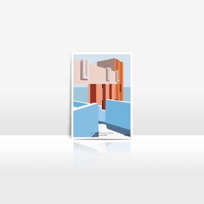 Architektur Muralla Roja - Set mit 10 Postkarten
