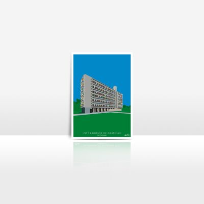 Arquitectura de la ciudad radiante - Conjunto de 10 postales