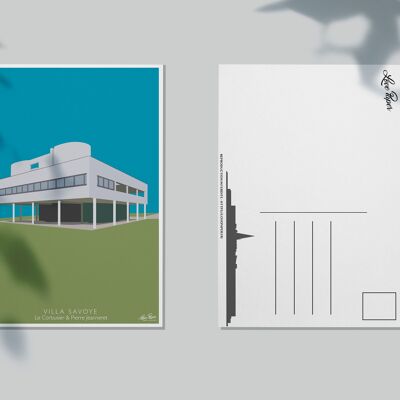 Architektur Villa Savoy - Set mit 10 Postkarten