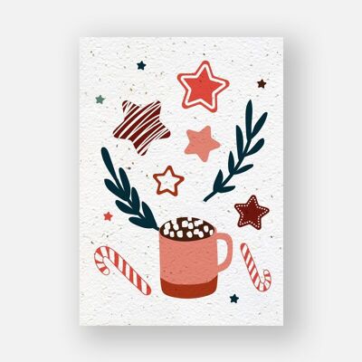 Card to plant - Christmas sweets