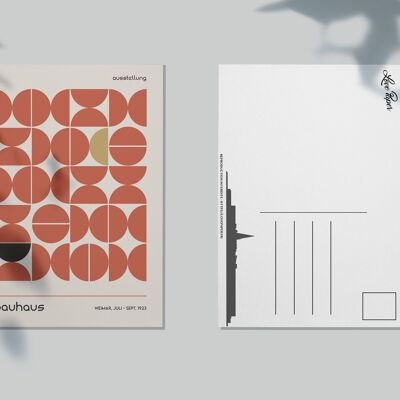 Movimiento Bauhaus2 - Conjunto de 10 Postales