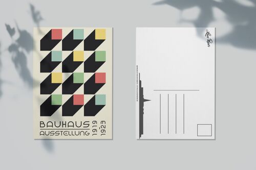 Mouvement Bauhaus3 - Lt de 10 Cartes Postales