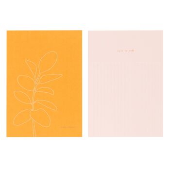 A5 NOTEBOOKS 2PK MULTI: SELF 2