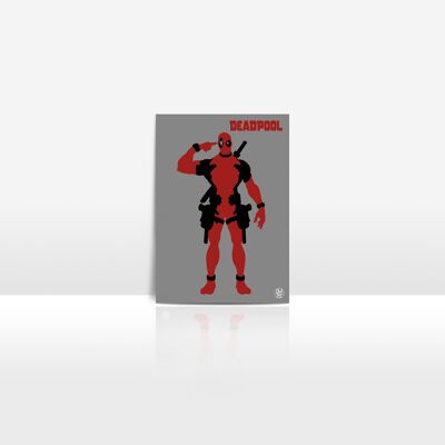 Superhéroe Deadpool - Juego de 10 postales