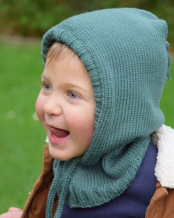 Cagoule enfant Sacha-Bonnet en laine 12