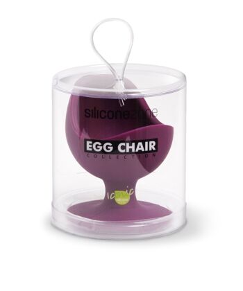 Egg Chair / Aubergine / Coquetier 1
