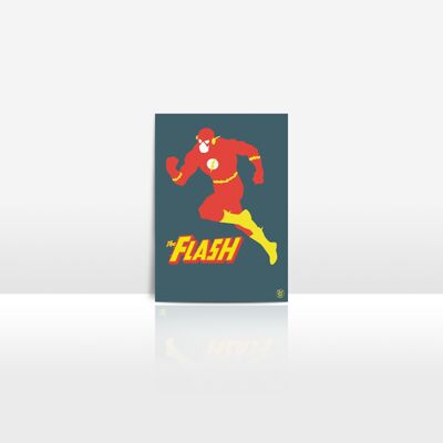 Flash Super Heroes - Set of 10 Postcards