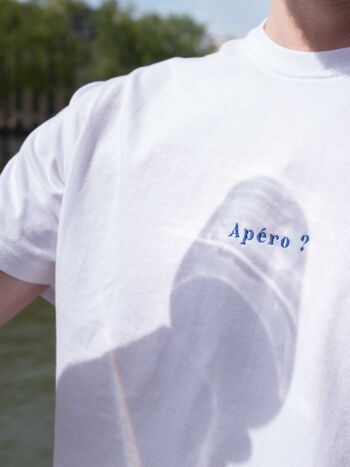 T-shirt brodé Apéro ? 3
