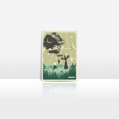 Star Wars Endor - Set di 10 cartoline