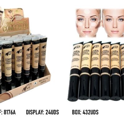 Concealer mit hellem Farbapplikator