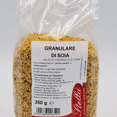 Granulare di Soia | Dieta Vegana e Vegetariana | Ingrediente per Preparazioni Vegetali |  350g |