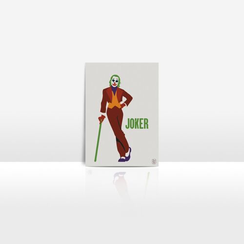 Super Héros Joker - Lot de 10 Cartes Postales