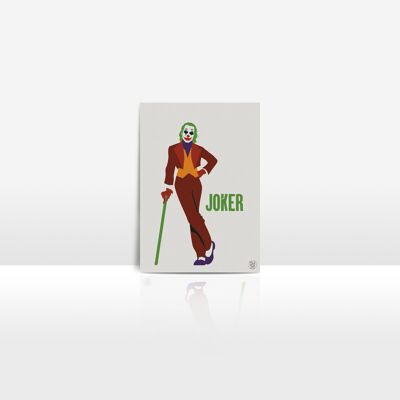 Super Hero Joker - Set of 10 Postcards