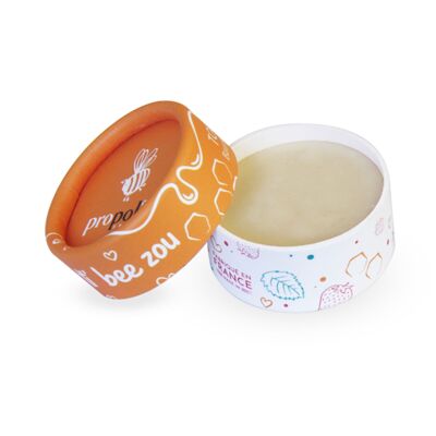 Lip balm - Honey / Beeswax / Shea - Repairs and nourishes dry and damaged lips - 100% natural - Made in France