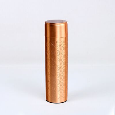 Etching Slim Copper Bottle – 500ML