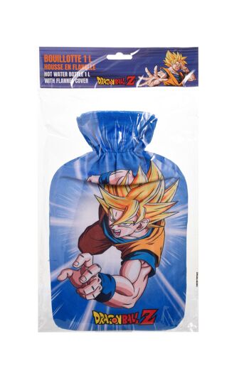 Dragon Ball Z - Bouillotte 1 litre housse en flanelle 1