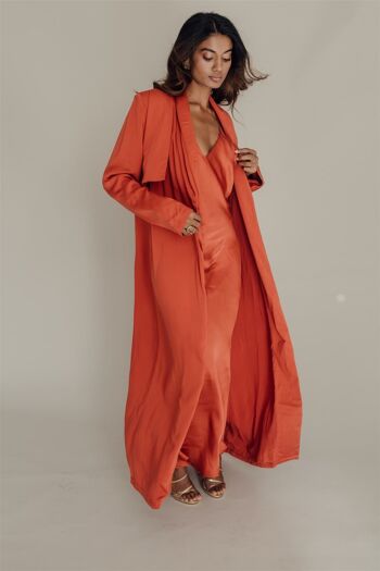 Trench Zoe Burnt Sienna 3