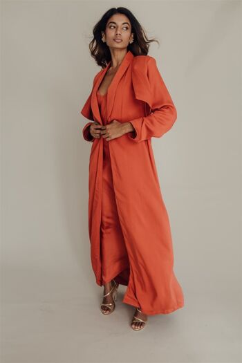 Trench Zoe Burnt Sienna 4