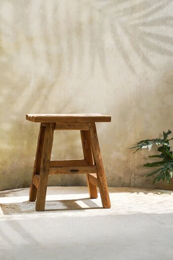 Le Tabouret Yoke - Naturel - L 2