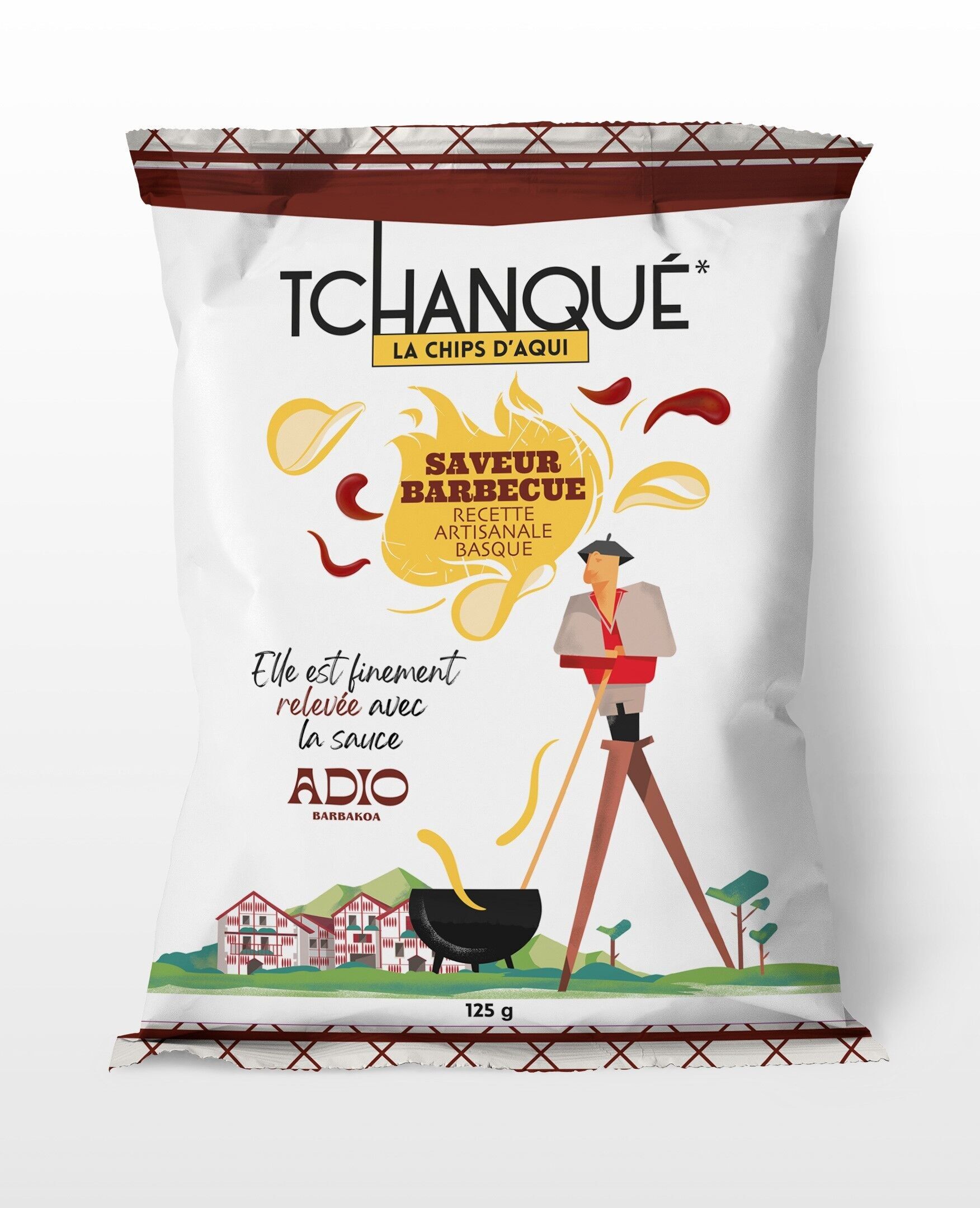 Chips barbecue 125gr