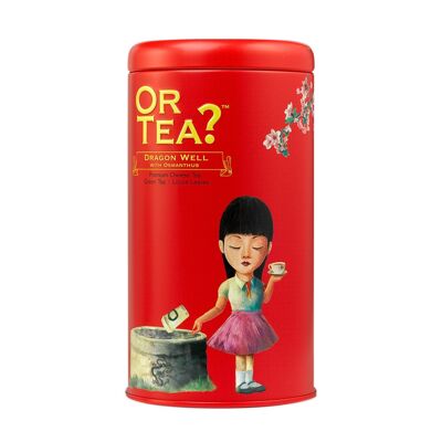 Dragon Well Kanister - Chinesischer grüner Tee -90g