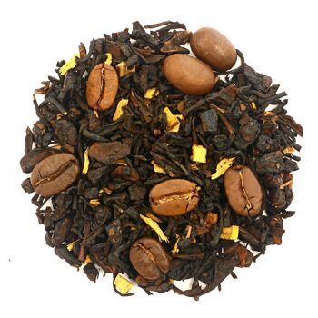 Yin Yang Tin -thé noir aromatisé au café- Boîte (Plug Lid) - 100g 2