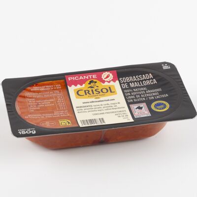 SOBRASADA MALLORCA PICANTE TARRINA 150 g CRISOL