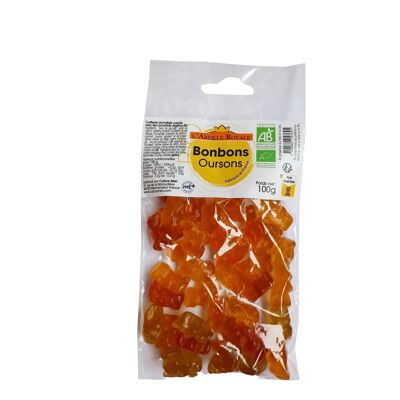 Caramelos Osito de Peluche ORGÁNICOS 100g