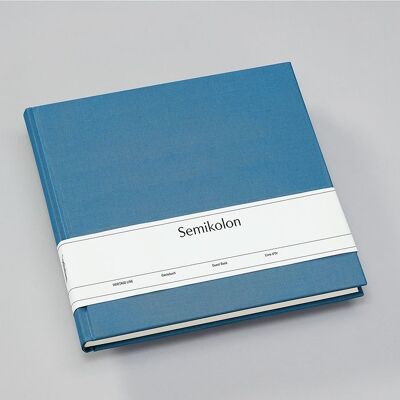 Guest book, azzurro